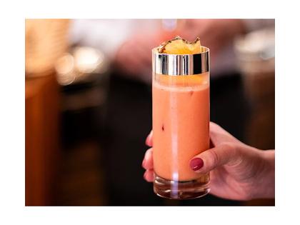 Sonja Quandt Longdrinkglas "Paris" mit Silberrand 16,5cm – Silberwaren Silber Glas aus 925 Silber. – Ansicht 3