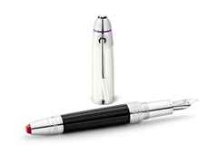 Montblanc Special Edition Great Characters Jimi Hendrix Füllfederhalter – Schreibgeräte Füllfederhalter aus Edelharz und und platiniert. – Ansicht 5