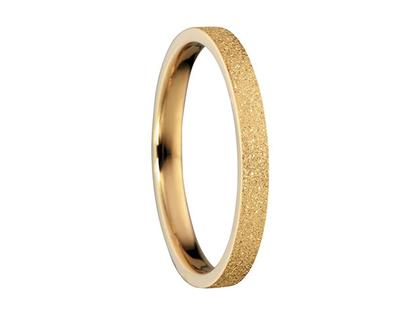 Bering Arctic Symphony Innenring schmal Sparkling Effekt Edelstahl IP Gelb – Ringe Ring aus Edelstahl, IP beschichtet und und .