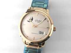 Glashütte Original Senator Panoramadatum Mondphase Automatik Roségold 40mm silbernes Zifferblatt Goldband 100-04-11-01-14 Full Set mit Garantie Occasion – Herrenuhren Uhr mit Datum aus 750 Rotgold. Das Gehäuse ist rund und roségold. Das Goldarmband ist roségold. Das Zifferblatt ist ein Index in silber. – Ansicht 3