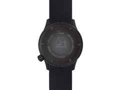 Sinn Spezialuhren U1 S Roller Limited Edition - Chemnitz Kulturhauptstadt2025 - Automatik U-Boot-Stahl 44mm blaues Zifferblatt schwarzes Metallband – Herrenuhren Uhr mit Datum aus Edelstahl, Metall und PVD beschichtet. Das Gehäuse ist rund und schwarz. Das Edelstahlarmband ist schwarz. Das Zifferblatt ist ein Index in blau. – Ansicht 2