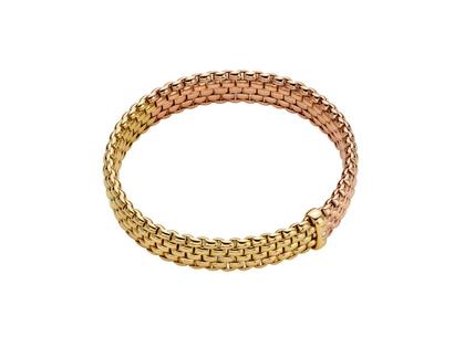 Armschmuck Armband aus 750 Gelbgold, 750 Rotgold und und .