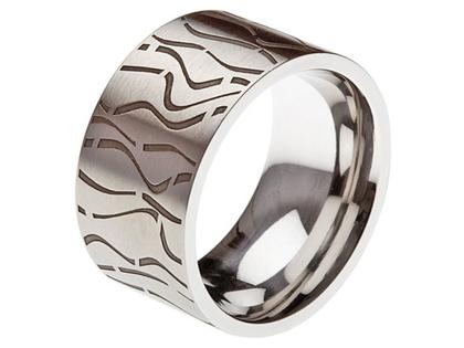 Apero Edelstahlring mit Gravur 12 mm – Ringe Ring .