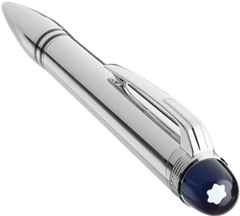 Montblanc StarWalker Metal Kugelschreiber platiniert – Schreibgeräte Kugelschreiber aus Edelharz und und platiniert. – Ansicht 2