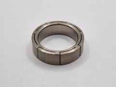Meister Ring Titan mit Rillen Men´s Collection – Ringe Ring aus Titan.