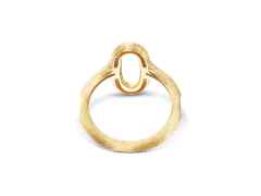 Nanis Libera Ring Gelbgold mit Brillanten vollausgefasst klein – Ringe Ring mit Besatz aus 750 Gelbgold. – Ansicht 2