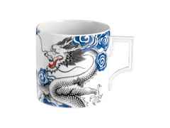 Meissen MUG Collection Big Mug Henkelbecher "Glücksdrache" weiß – Porzellanwaren Tafelporzellan in weiß und aus Porzellan.
