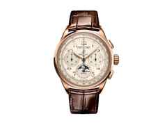 Breitling Premier B25 Datora 42 Chronograph Automatik Rotgold silbernes Zifferblatt braunes Lederband – Herrenuhren Chronograph aus 750 Rotgold. Das Gehäuse ist rund und roségold. Das Lederarmband Kroko / Alligator ist braun. Das Zifferblatt ist arabisch Index und silber.