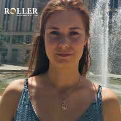 Juwelier Roller | Atelier Edition "Roter Turm" Collier aus Silber 45cm – Anhänger Anhänger ohne Besatz aus Edelstahl, Keramik und und . – Ansicht 3
