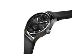 Porsche Design Sport Chrono Subsecond 39 Titan schwarzes Lederband – Ansicht 2