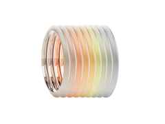 Niessing Farbringe Dreieck Classic Yellow – Ringe Ring aus 750 Gelbgold. – Ansicht 2