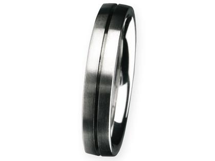 Ernstes Design Ring Nr. 702 R66.4 – Ringe Trauring aus Edelstahl.