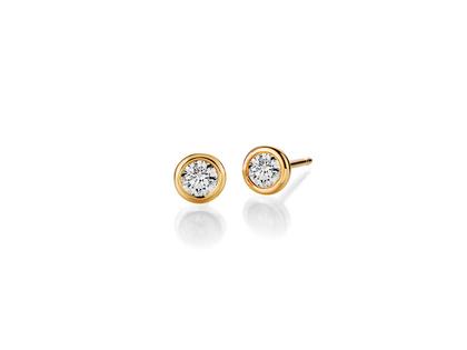 N1 Diamonds Ohrstecker Gelbgold mit Brillanten 0,400ct – Ohrschmuck Ohrstecker aus 585 Gelbgold.