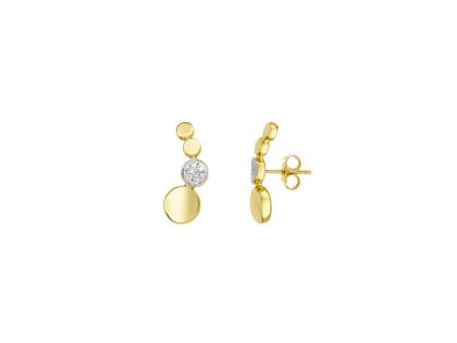 Chimento Armillas Glow Ohrstecker Gelbgold mit Brillanten – Ohrschmuck Ohrstecker in gelbgold und aus 750 Gelbgold und 750 Weißgold.