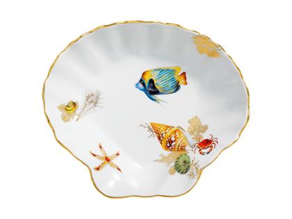 Meissen Limitierte Meisterwerke Beilagenschale "Meeresfauna" – Porzellanwaren Sonstige Accessoires aus Porzellan.