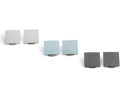 Step by Step Ohrclip Aluminium grau – Ohrschmuck Ohrclip aus Aluminium, Edelstahl und und .
