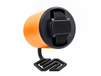 Swiss Capsule Uhrenbeweger Single gelb – Uhrenbeweger Uhrenbeweger für 1 Uhr in gelb und aus Edelstahl und Kunststoff.
