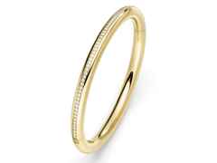 IsabelleFa Rotonde Armreif Gelbgold 6mm mit Brillanten 0,740ct – Armschmuck Armreif aus 750 Gelbgold.