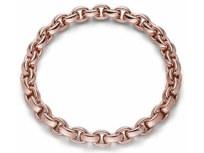 IsabelleFa ChaCha Collier Rouge Royal 16mm – Halsschmuck Collier aus 750 Gelbgold.