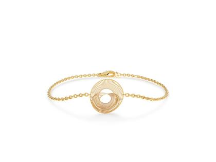 Niessing Mirage Loop Armband Classic Yellow 18cm – Armschmuck Armband in gelbgold und aus 750 Gelbgold.
