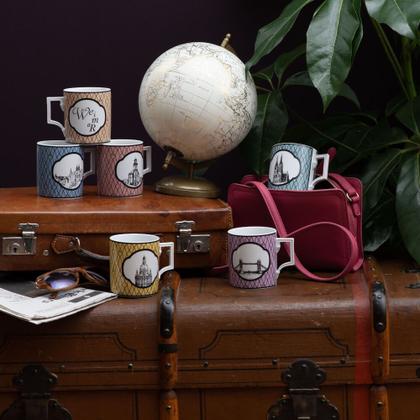 Meissen MUG Collection Henkelbecher CITY-MUGS "Weimar" – Porzellanwaren Tafelporzellan in weiß und aus Porzellan. – Ansicht 4