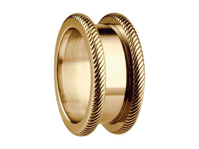 BERING Austauschbar Ringkombination für Damen in Gold & Silber mit einzigartigem Twist- & Change System, Memel