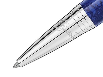Montblanc Elizabeth Taylor Special Edition Kugelschreiber – Schreibgeräte Kugelschreiber aus Edelharz und und platiniert. – Ansicht 2