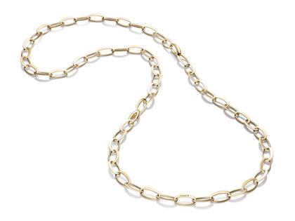 IsabelleFa Écaille 11 Collier Roségold – Halsschmuck Collier aus 750 Rotgold, 950 Platin und und .