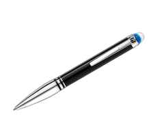 Montblanc StarWalker Doué Kugelschreiber Edelharz platiniert – Schreibgeräte Kugelschreiber aus Edelharz und und platiniert.