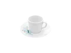 Meissen Giant Bloom Espressotasse "Trichterlilie" – Porzellanwaren Tafelporzellan in weiß und aus Porzellan.