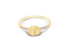 Nanis Dancing in the Rain Elite Ring Gelbgold 0,05 ct – Ringe Ring aus 750 Gelbgold. – Ansicht 2