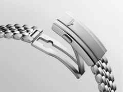 Longines Ultra Chron Classic Automatik Edelstahl 37mm silberfarbenes Zifferblatt Metallband – Herrenuhren Uhr mit Datum aus Edelstahl. Das Gehäuse ist rund und silber. Das Edelstahlarmband ist silber. Das Zifferblatt ist ein Index in silber. – Ansicht 4