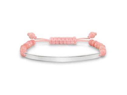 Thomas Sabo Love Bridge Armband LBA0002 Bambuskoralle behandelt – Armschmuck Armband aus 925 Silber.