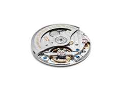 Nomos Glashütte Ahoi neomatik Atlantik Automatik Edelstahl 36mm blaues Zifferblatt schwarzes Textilband Glasboden – Damenuhren Uhr ohne Datum aus Edelstahl. Das Gehäuse ist rund und silber. Das Textilarmband ist blau. Das Zifferblatt ist arabisch Index und blau. – Ansicht 5