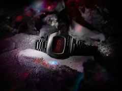 Hamilton PSR Edelstahl schwarz – Herrenuhren Uhr ohne Datum aus Edelstahl und PVD beschichtet. Das Gehäuse ist sonstige Form und schwarz. Das Edelstahlarmband ist schwarz. Das Zifferblatt ist digital und schwarz. – Ansicht 5