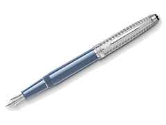 Montblanc Glacier Doué Füllfederhalter – Schreibgeräte Füllfederhalter aus 750 Weißgold.
