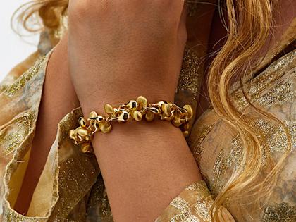 Nanis Trasformista Armband Gelbgold Tropfenelemente – Armschmuck Armband aus 750 Gelbgold. – Ansicht 5