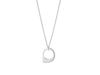 Pesavento Pixel Kette mit Anhänger 43cm Silber – Halsschmuck Kette mit Anhänger aus 925 Silber.