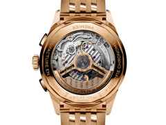Breitling Premier B01 Chronograph 42 Automatik Rotgold beiges Zifferblatt Rotgoldband – Herrenuhren Chronograph aus 750 Rotgold. Das Gehäuse ist rund und roségold. Das Goldarmband ist roségold. Das Zifferblatt ist arabisch und beige. – Ansicht 4