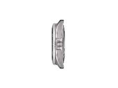 Tissot Seastar 1000 Powermatic 80 Automatik Edelstahl 40mm graues Zifferblatt Metallband – Herrenuhren Uhr mit Datum aus Edelstahl. Das Gehäuse ist rund und silber. Das Edelstahlarmband ist silber. Das Zifferblatt ist ein Index in grau. – Ansicht 2