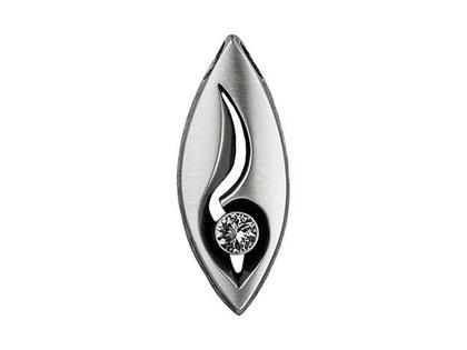 Nordform Design 14 Anhänger A-3-353 – Anhänger Anhänger mit Besatz aus 925 Silber.