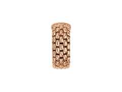 Fope Essentials Ring Roségold flach breit – Ringe Ring aus 750 Rotgold. – Ansicht 3