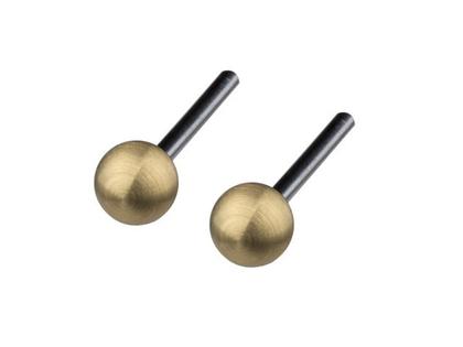 Ernstes Design E285 Ohrstecker – Ohrschmuck Ohrstecker aus Edelstahl und und vergoldet.