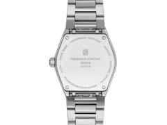 Frederique Constant Highlife Ladies Quarz Edelstahl 31mm grünes Zifferblatt Metallband – Damenuhren Uhr mit Datum aus Edelstahl. Das Gehäuse ist rund und silber. Das Edelstahlarmband ist silber. Das Zifferblatt ist ein Index in grün. – Ansicht 2