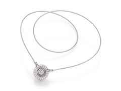 Jörg Heinz Wechselschließe Swing Boho Weißgold mit Brillanten 1,40ct – Anhänger Collier Schließe in silber und aus 750 Weißgold. – Ansicht 2