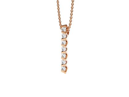 Niessing Vivida Anhänger Classic Red 3,5mm mit Brillanten 1,12ct – Anhänger Anhänger mit Besatz aus 750 Rotgold.