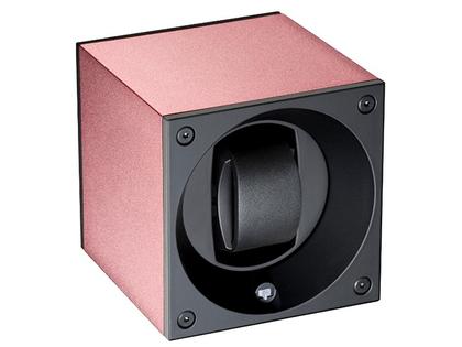 Swiss KubiK Masterbox Uhrenbeweger Aluminium pink – Uhrenbeweger Uhrenbeweger für 1 Uhr aus Aluminium.
