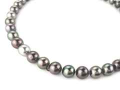 Gellner Schätze des Meeres Perlenchoker mit Maruteaperlen ohne Verschluss – Halsschmuck Perlenchoker – Ansicht 2