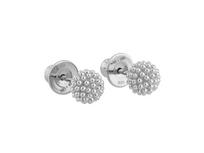 Pesavento Pixel Ohrstecker  Silber – Ohrschmuck Ohrstecker aus 925 Silber.