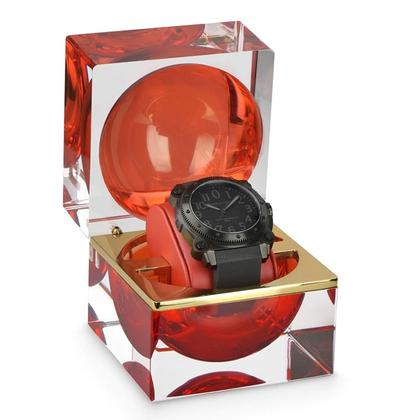 Hamilton BeLOWZERO Auto Limited Edition TENET Titan 46mm rote Zeigerspitze schwarzes Kautschukband – Herrenuhren Uhr ohne Datum aus Titan. Das Gehäuse ist rund und schwarz. Das Kautschuk / Kunststoff / Silikon Armband ist schwarz. Das Zifferblatt ist arabisch und schwarz. – Ansicht 4